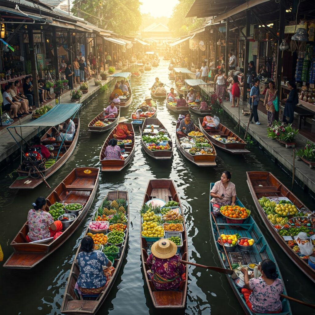 🌆 Bangkok: The Vibrant City of Temples, Markets, and Nightlife